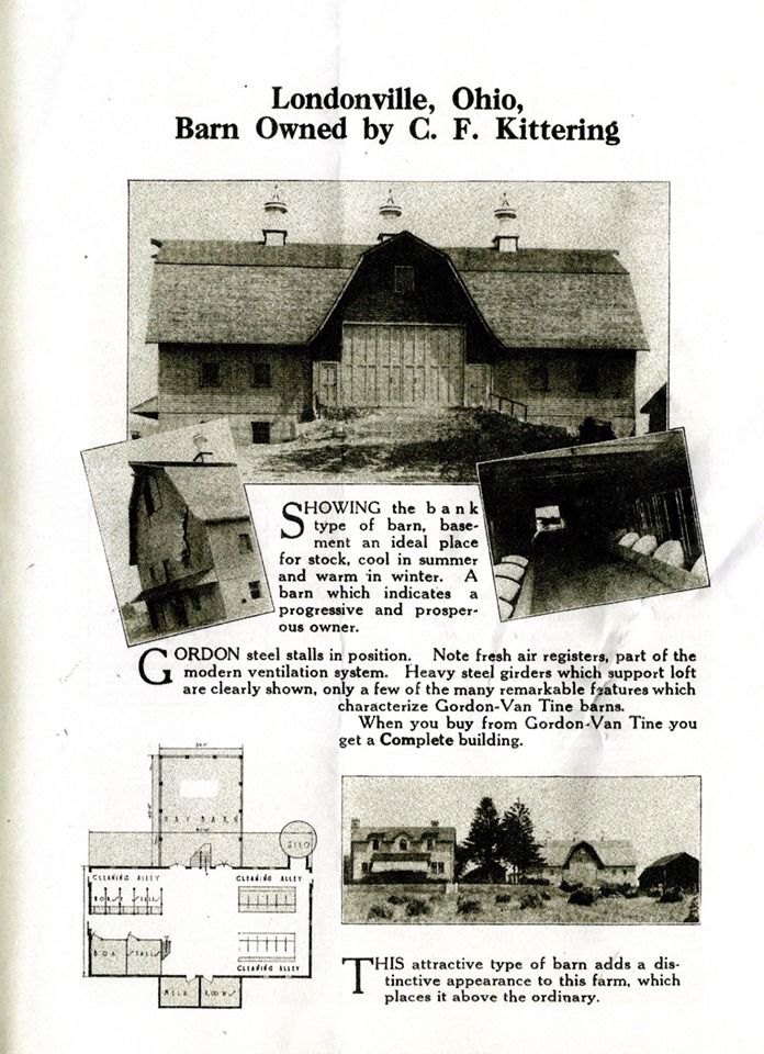 Kettering's Loudonville barn was a kit considered a marvel of its time