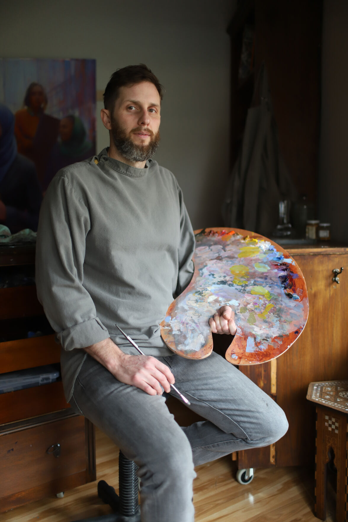 AU art graduate Joshua Risner makes history with work at Michigan State ...