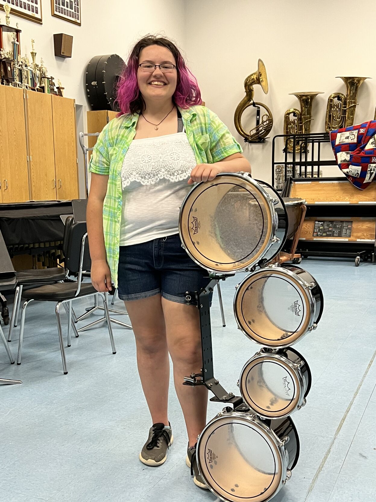Mapleton grad finding purpose and a future via volunteer opportunities