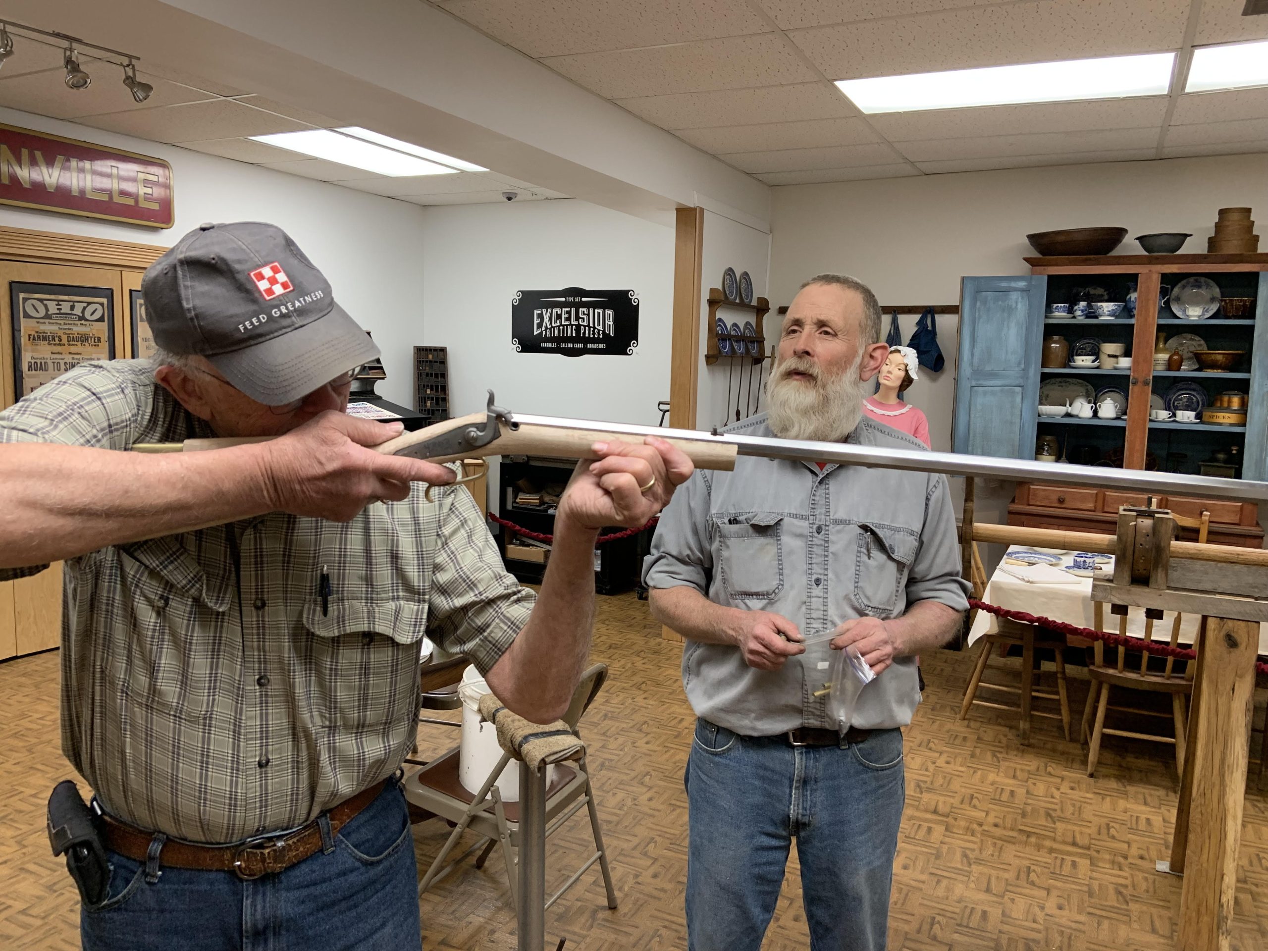 Cleo Redd Fisher Museum raffling off hand-built classic muzzleloader ...