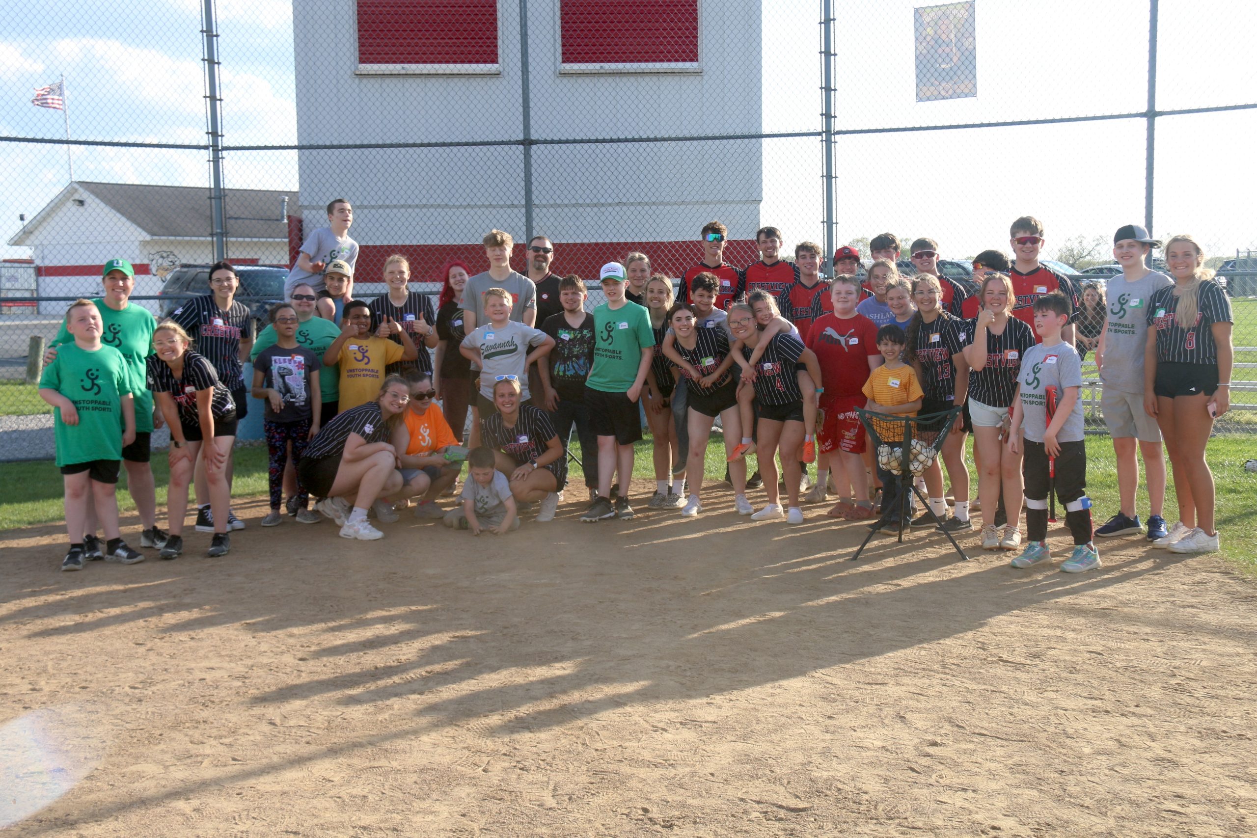 Crestview teams come together for Unstoppable Youth Sports clinic